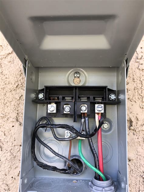 how to shutoff the main electrical box|20 amp quick disconnect box.